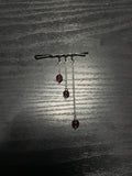 Blood drip hair pin
